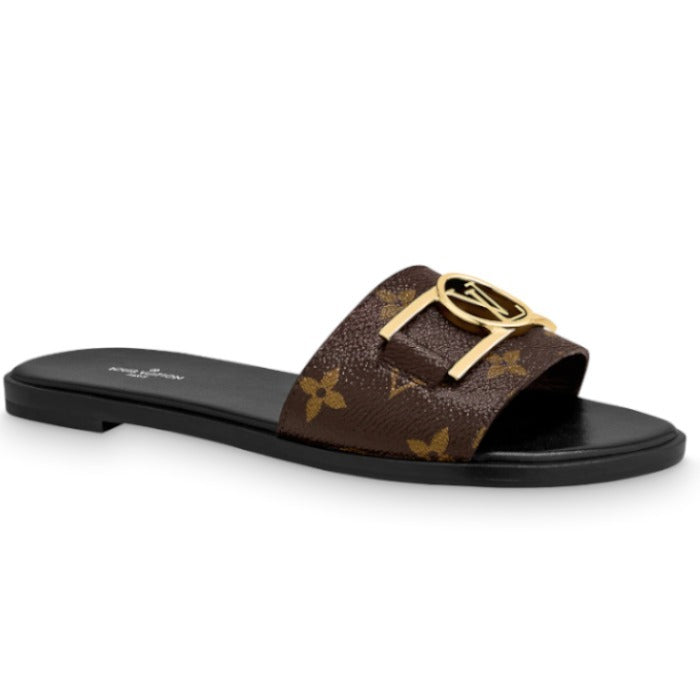 Louis Vuitton LOCKIT MULES Monogram Shoes