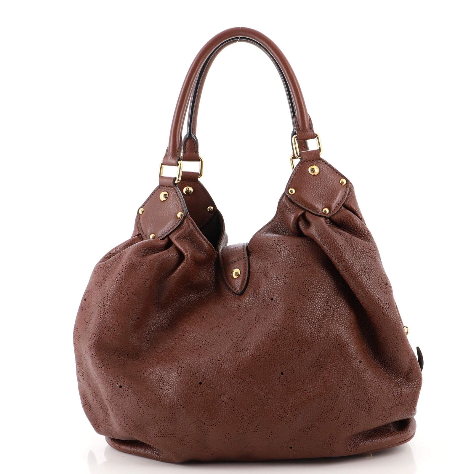 Louis Vuitton MAHINA Leather Shoulder Bag