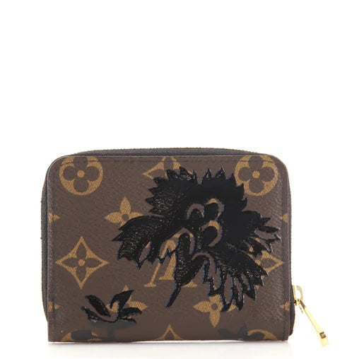 Louis Vuitton LIMITED EDITION BLOSSOM ZIPPY Monogram Wallet Case