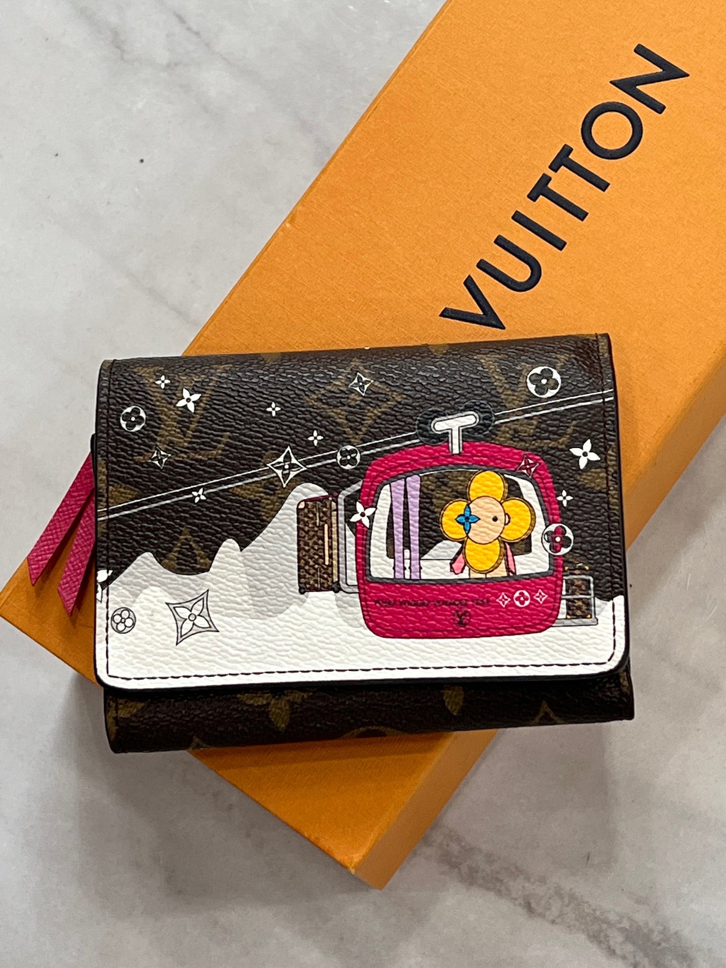Louis Vuitton LIMITED EDITION XMAS VIVIENNE Wallet Case