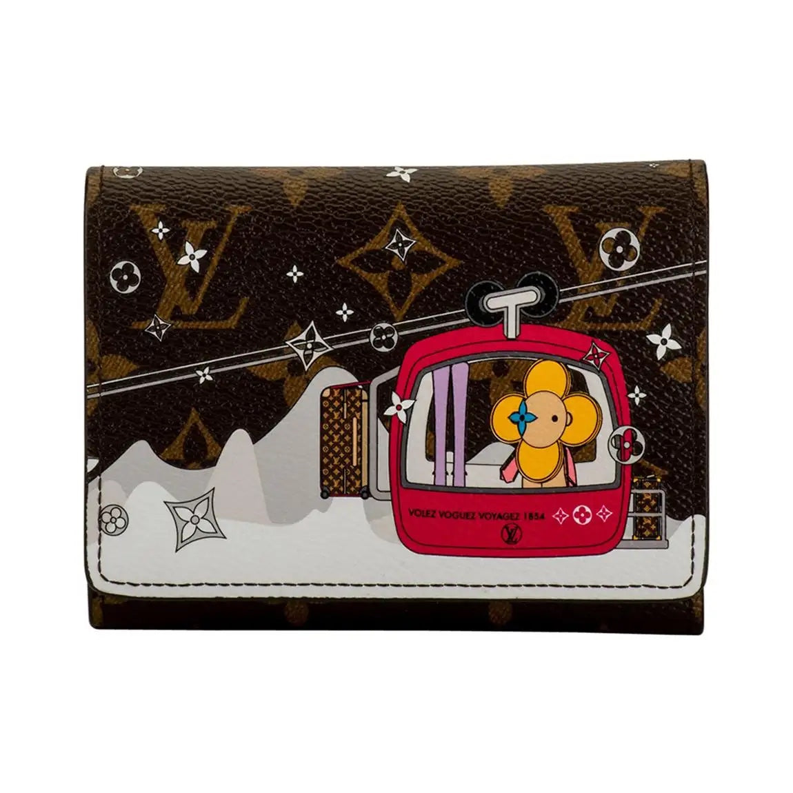 Louis Vuitton LIMITED EDITION XMAS VIVIENNE Wallet Case