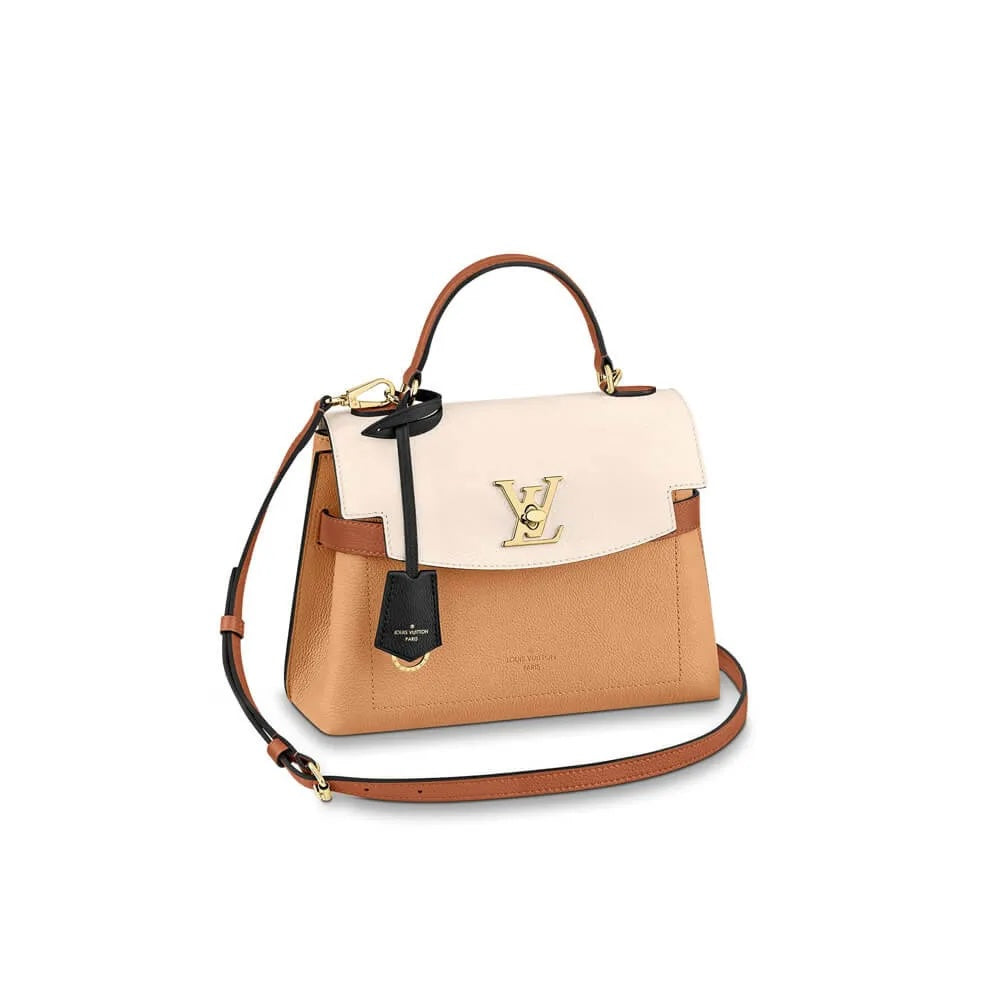 Louis Vuitton LOCKME EVER BB Leather Calfskin Shoulder Bag