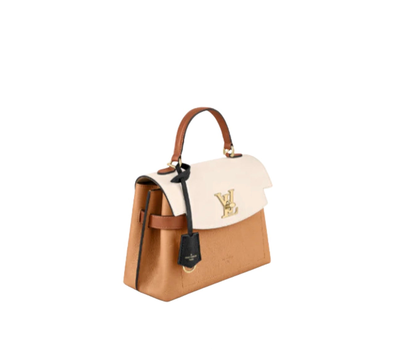 Louis Vuitton LOCKME EVER BB Leather Calfskin Shoulder Bag