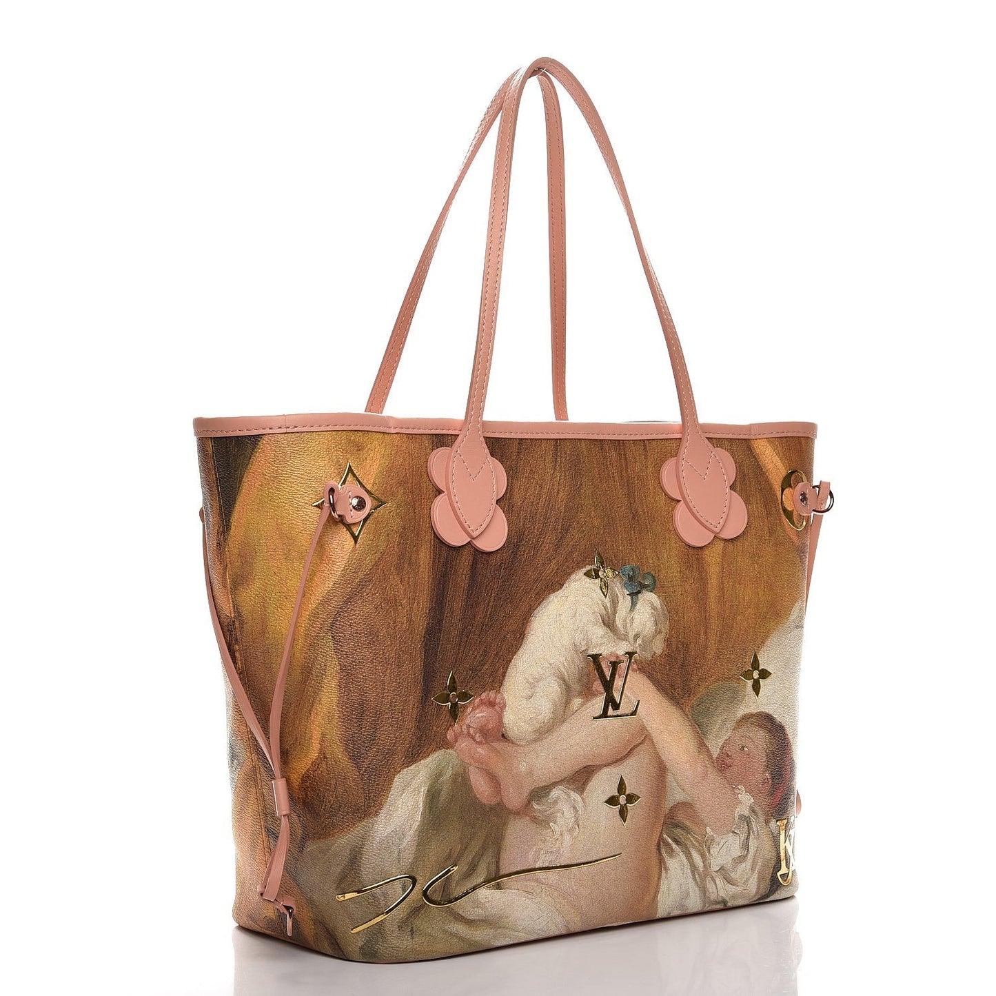 Louis Vuitton MASTERS MM Neverfull Tote Bag