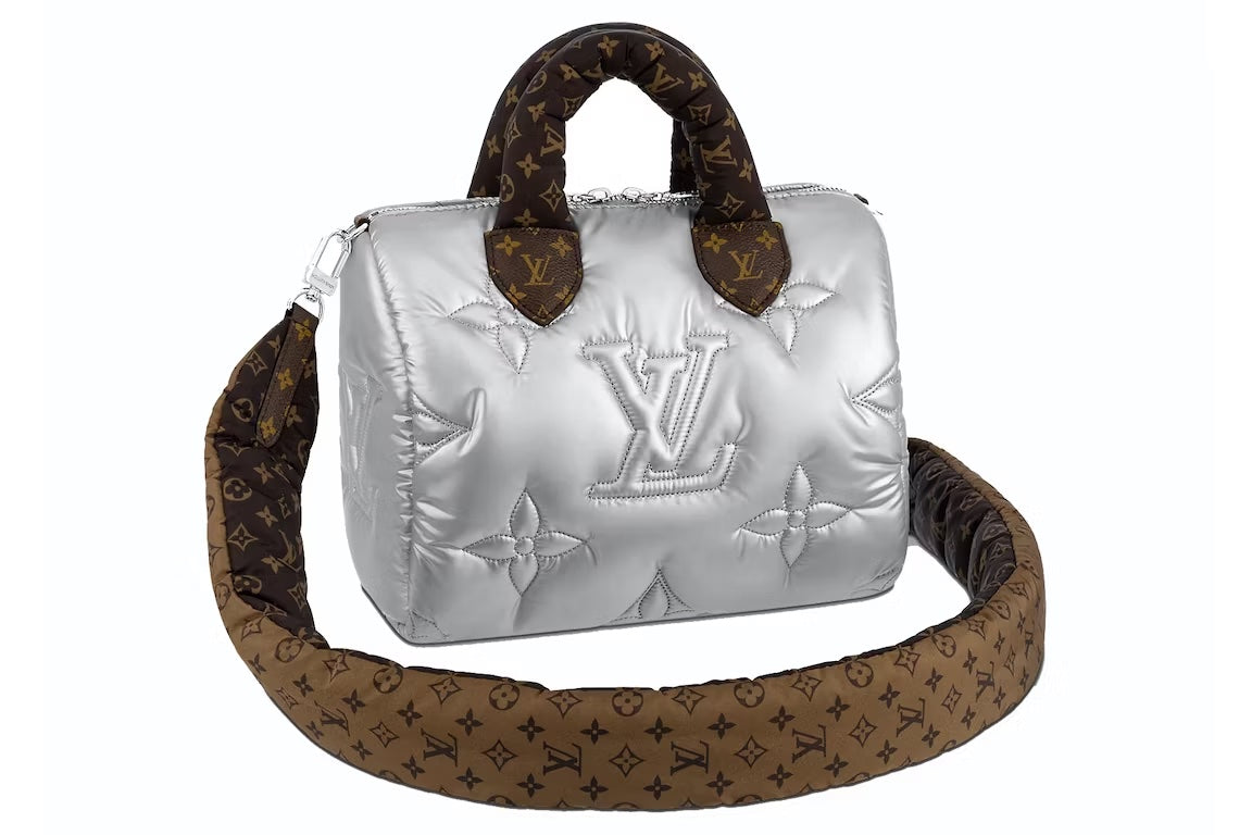 Louis Vuitton PUFFER PILLOW SPEEDY 25 BANDOULIÈRE Monogram Handbag