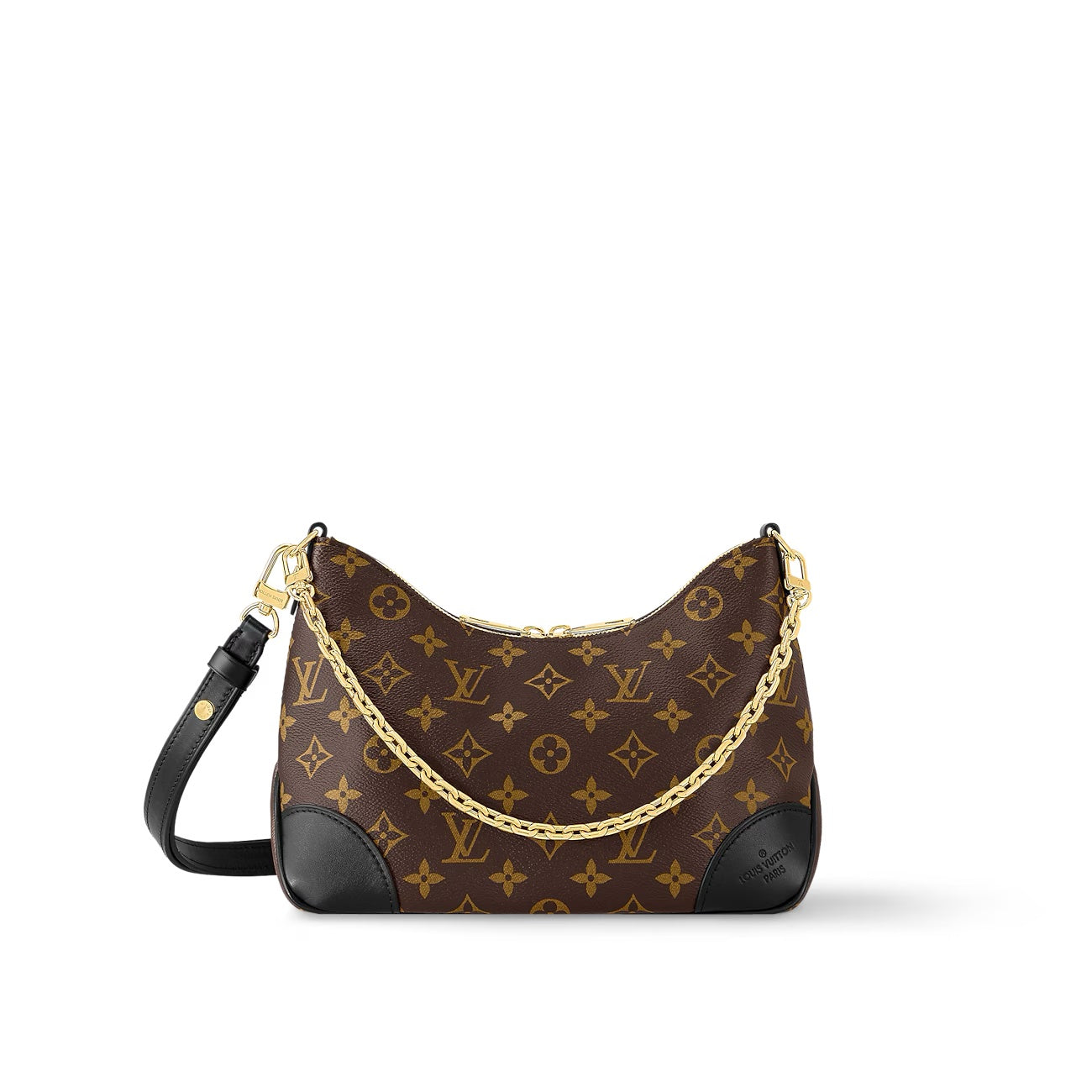 Louis Vuitton BOULOGNE NM Monogram Noir Shoulder Bag