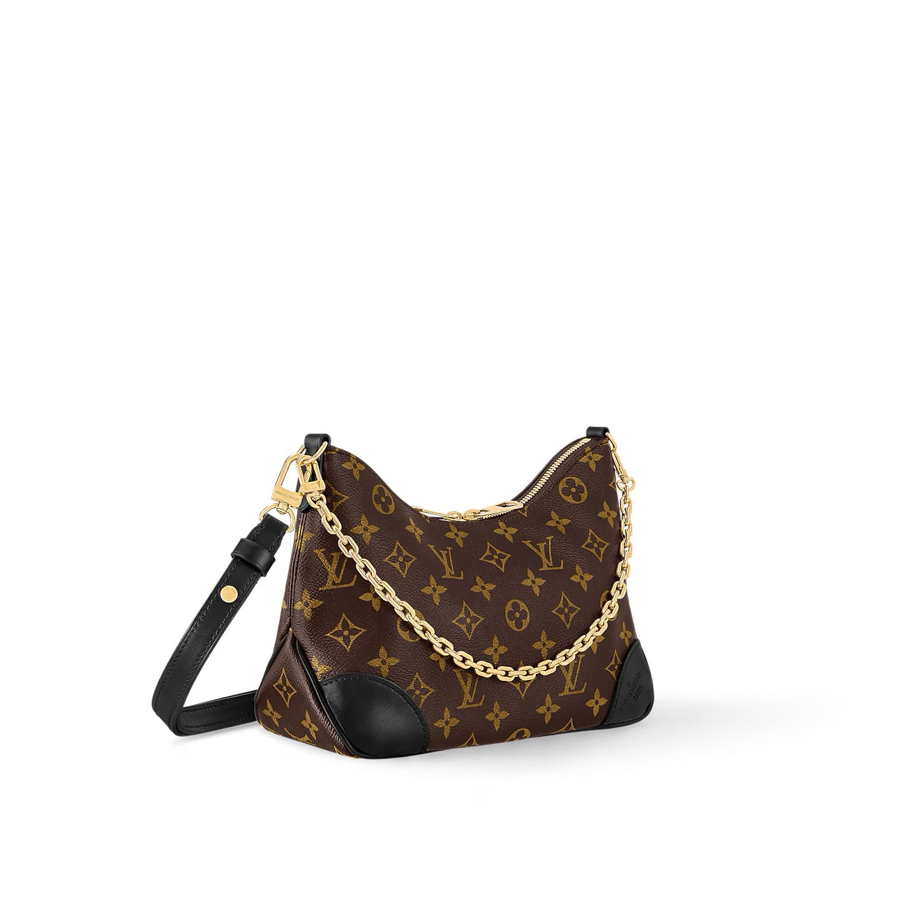 Louis Vuitton BOULOGNE NM Monogram Noir Shoulder Bag