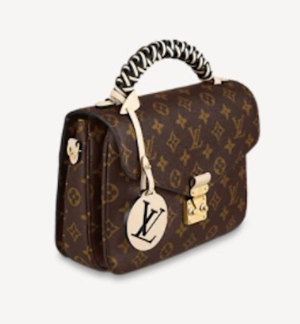 Louis Vuitton BRAIDED POCHETTE MÉTIS Monogram Metis Clutch Bag