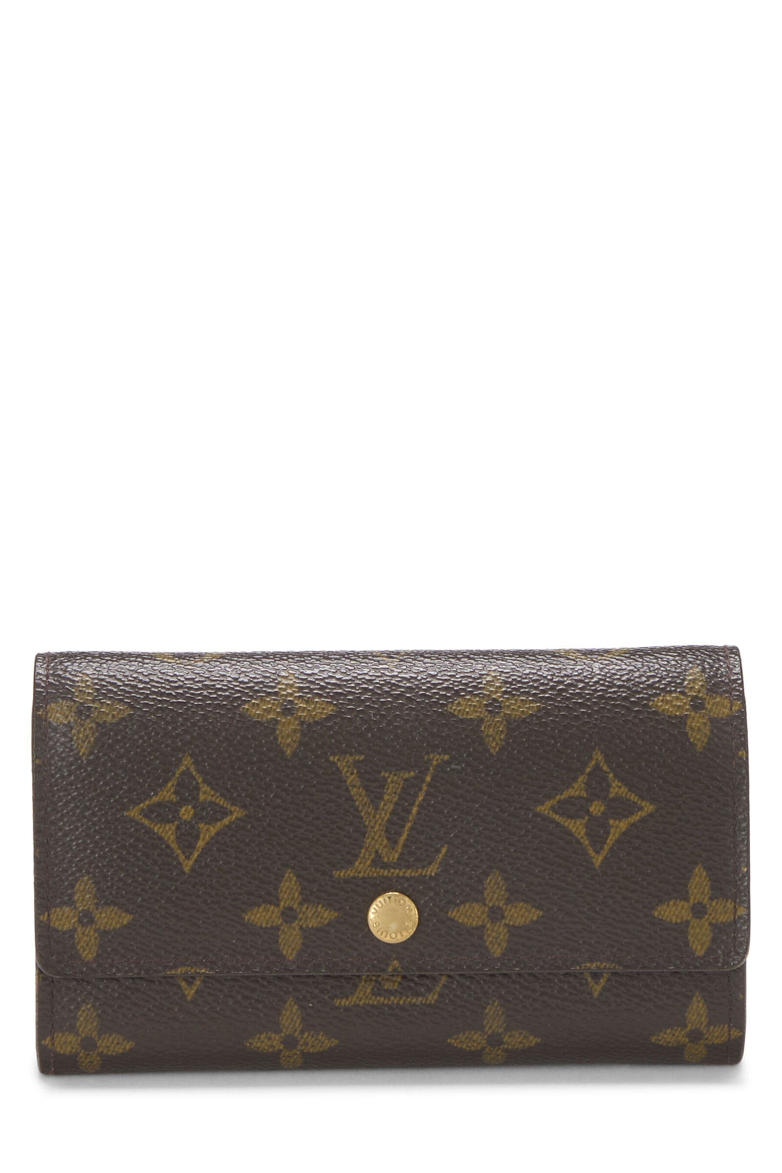 Louis Vuitton MONGRAM PORTE MONNAIE TRESOR Wallet Case