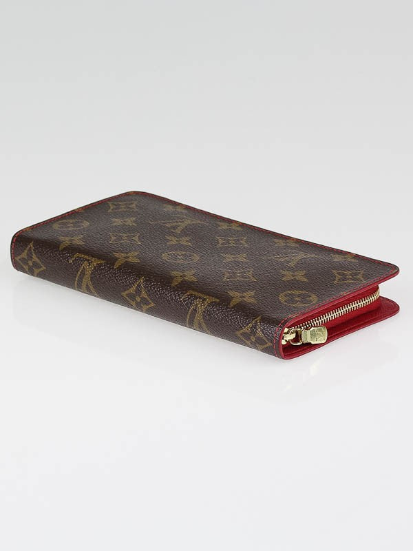 Louis Vuitton Porte Monnaie Cherry Monogram Wallet Case