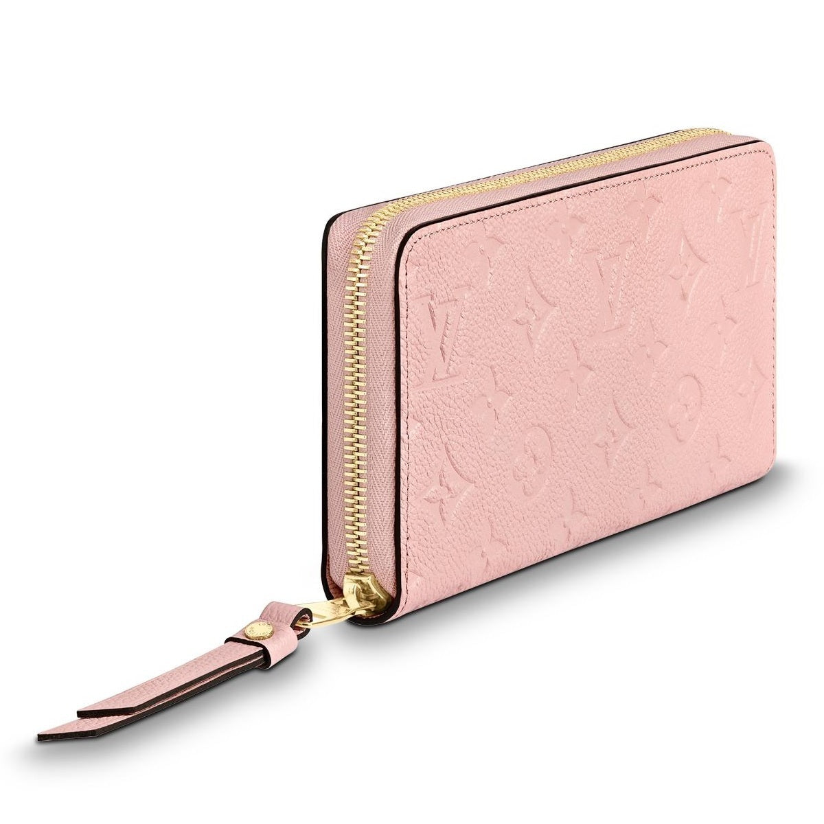 Louis Vuitton ROSE POUDRE Monogram Empreinte Leather Wallet Case