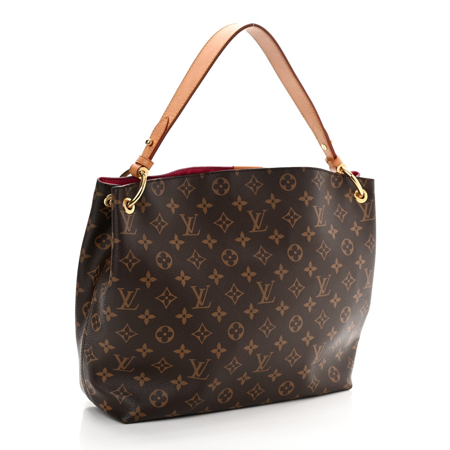 Louis Vuitton GRACEFUL PM PIVOINE Monogram Handbag
