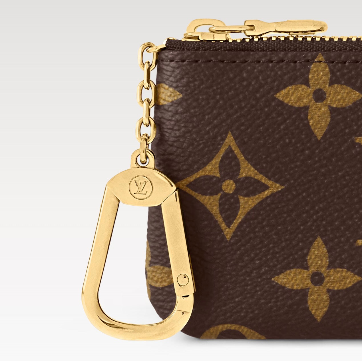Louis Vuitton POCHETTE CLES PURSE Monogram Wallet Case