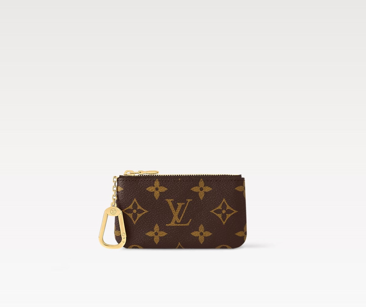 Louis Vuitton POCHETTE CLES PURSE Monogram Wallet Case