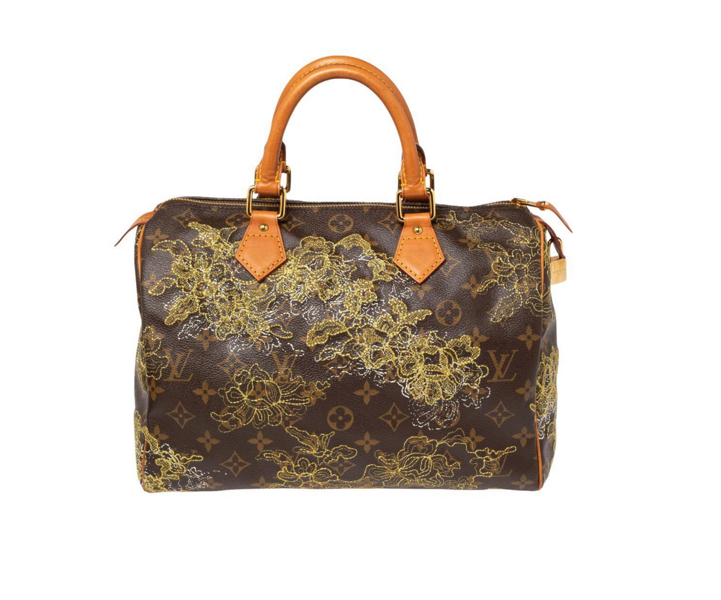 Louis Vuitton LIMITED EDITION DENTELLE SPEEDY 30 Monogram Handbag