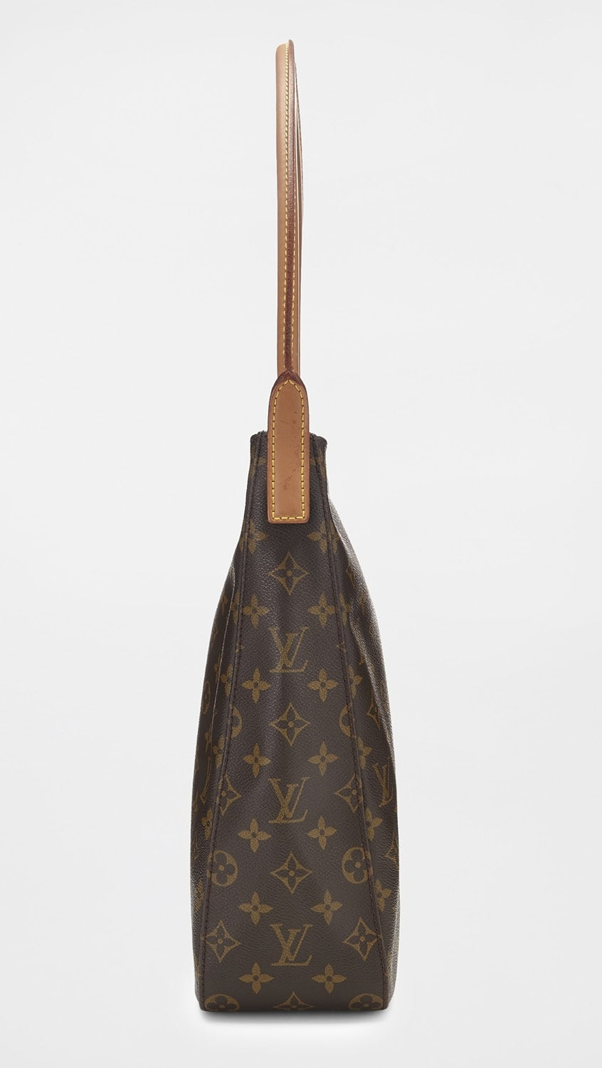 Louis Vuitton LOOPING GM ZIPPED HOBO Monogram Shoulder Bag