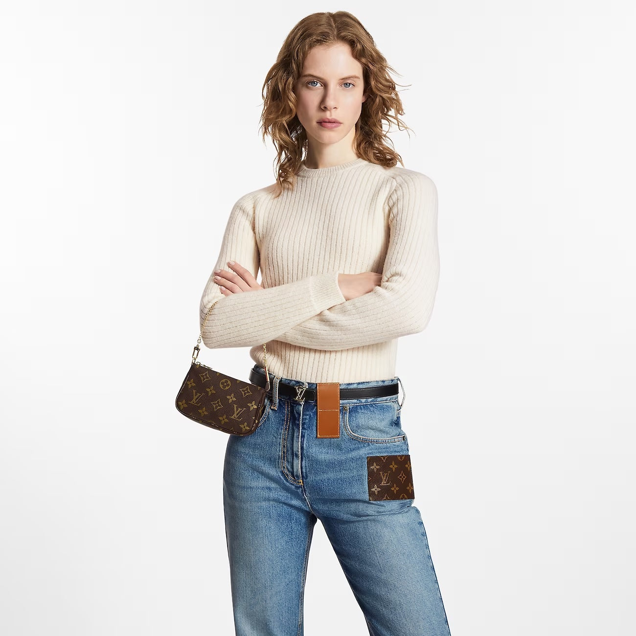 Louis Vuitton POCHETTE Monogram Clutch Bag