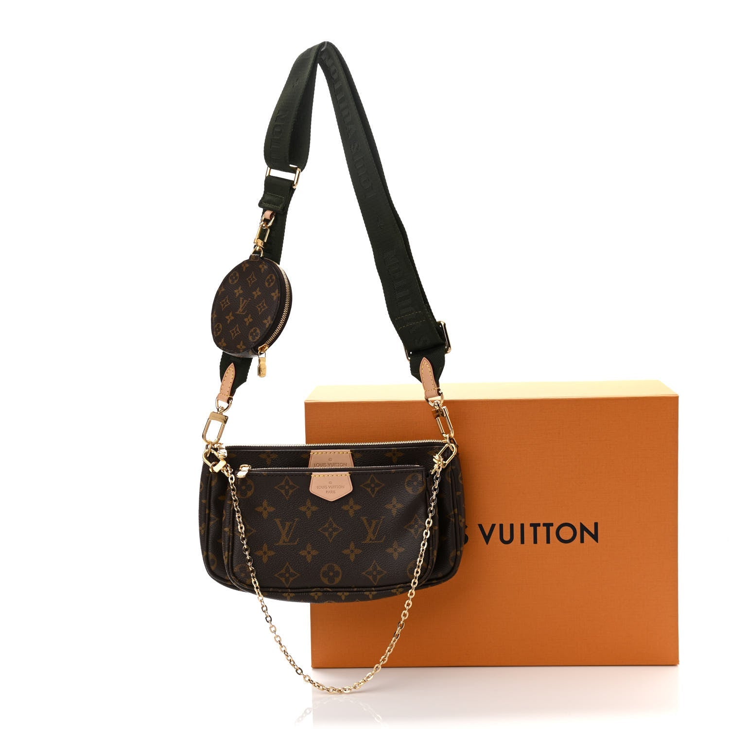 Louis Vuitton MULTI POCHETTE Monogram Clutch Bag Multi Pochette