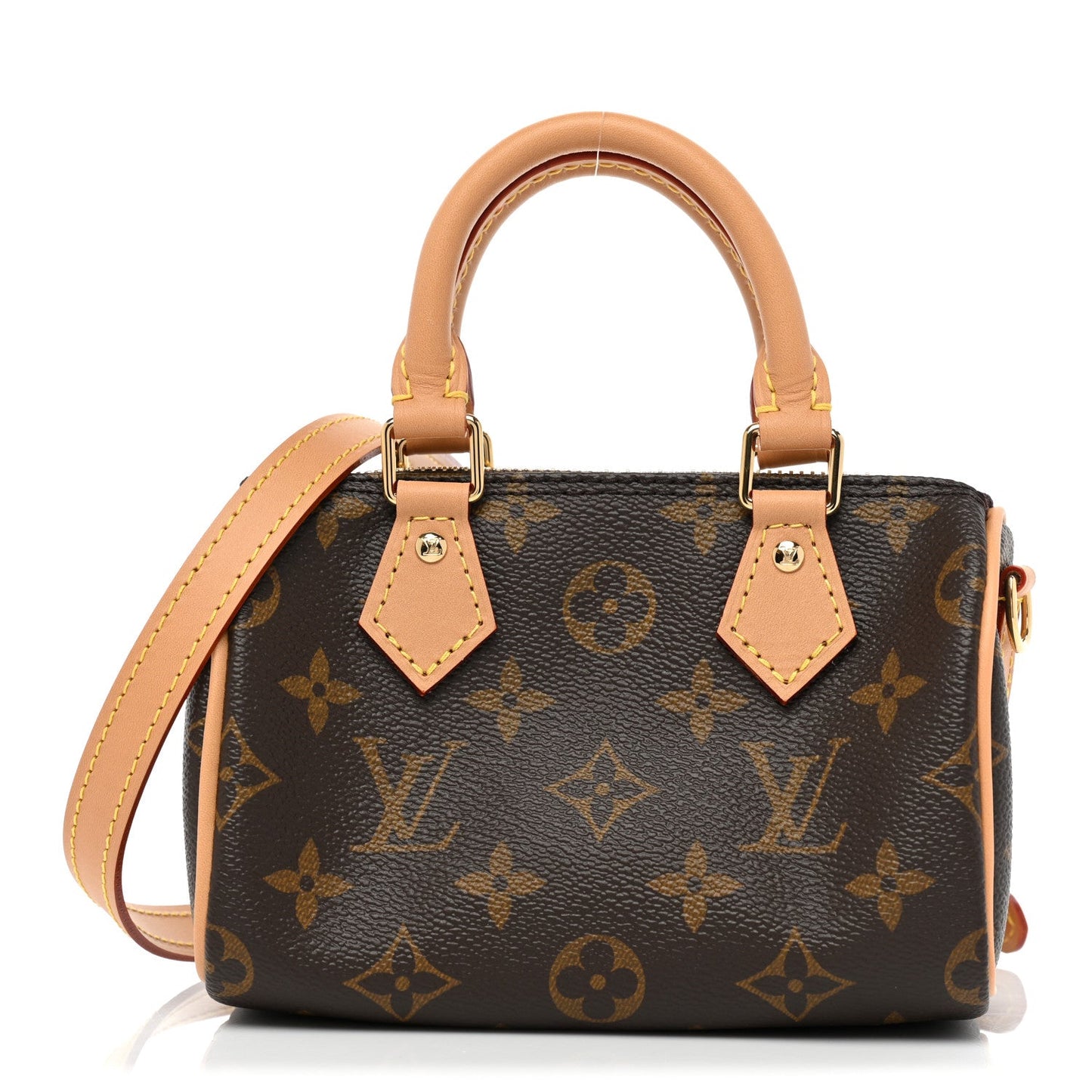 Louis Vuitton SPEEDY Monogram Nano Handbag Speedy Bag