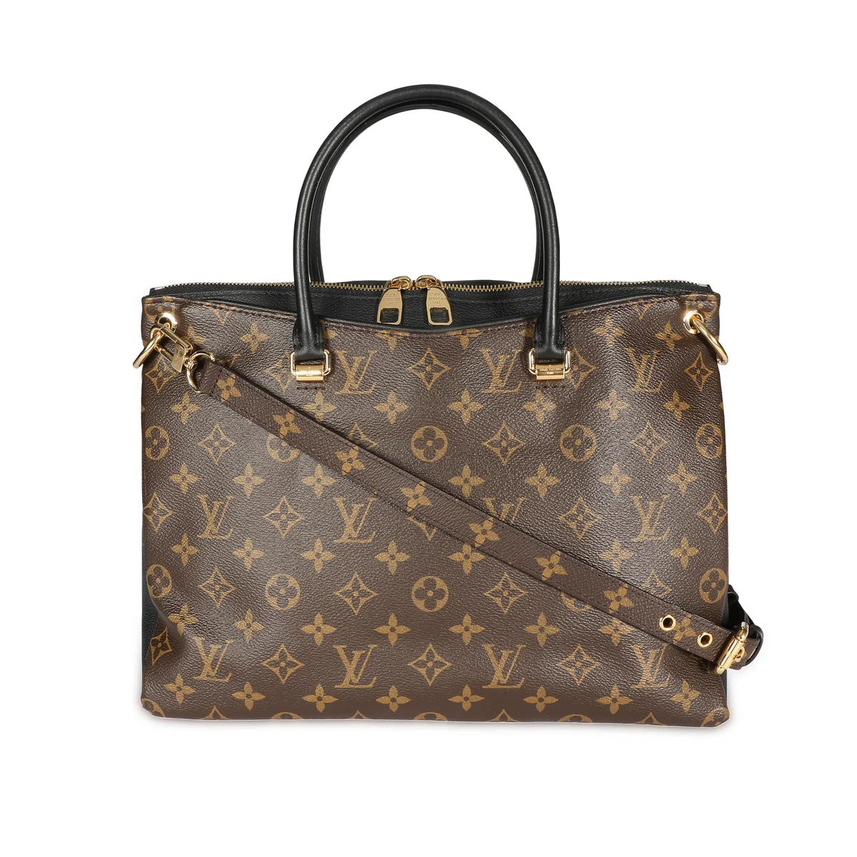 Louis Vuitton PALLAS MM Monogram Noir Shoulder Bag