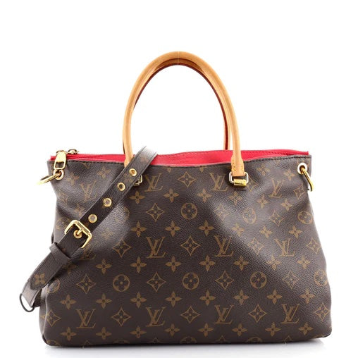 Louis Vuitton PALLAS Monogram Tote Bag Pallas Bag