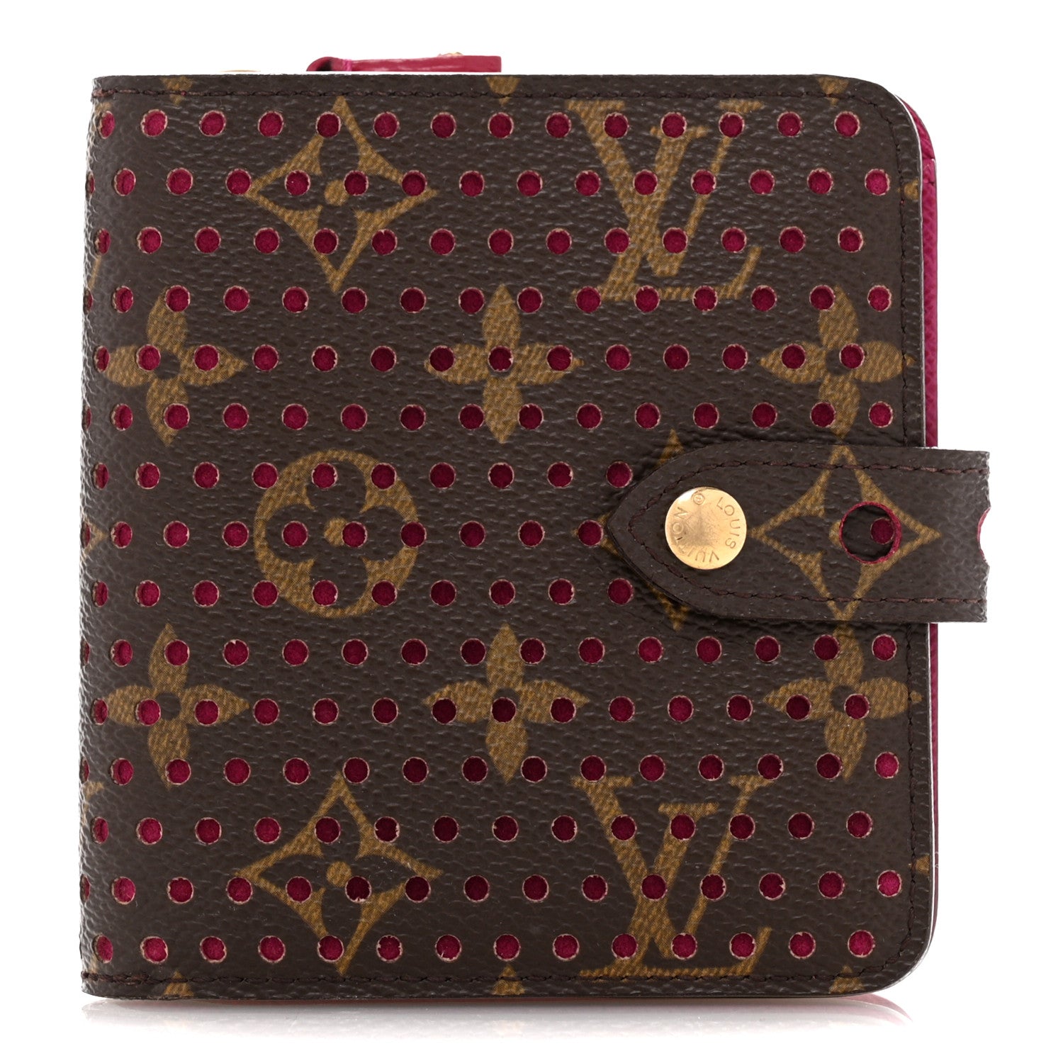 Louis Vuitton COMPACT Monogram Wallet Case