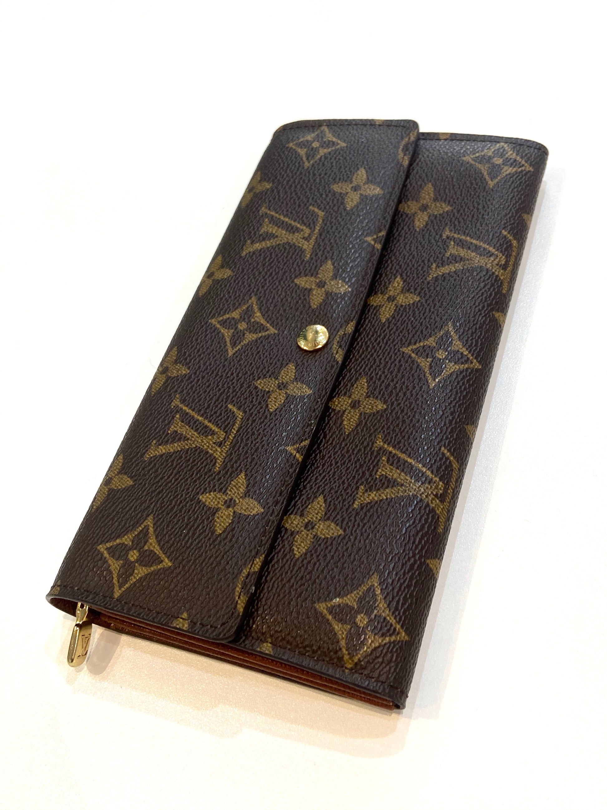 Louis Vuitton SARAH Monogram Wallet Case Sarah Wallet