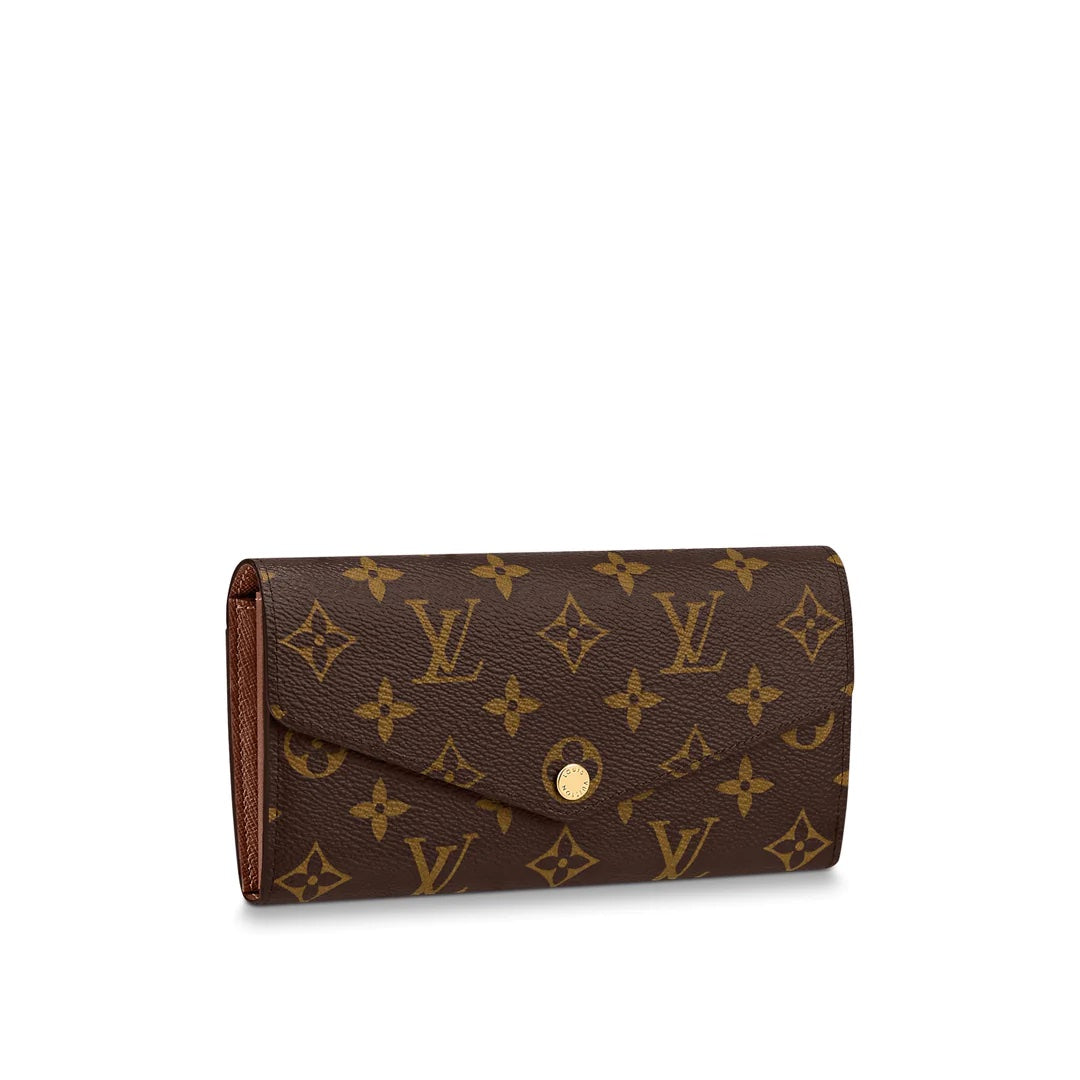 Louis Vuitton SARAH Monogram Wallet Case Wallet 1