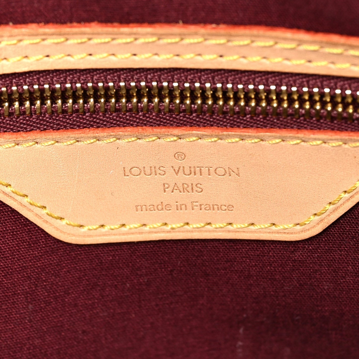 Louis Vuitton BREA MM Monogram Vernis Leather Handbag