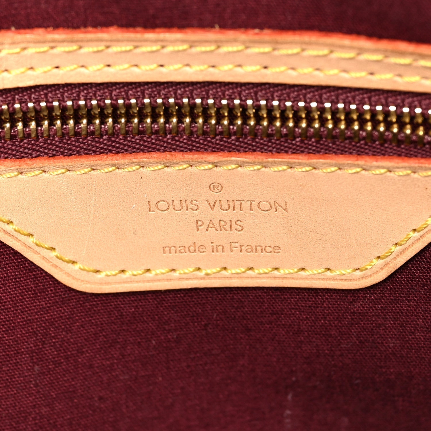 Louis Vuitton BREA MM Monogram Vernis Leather Handbag