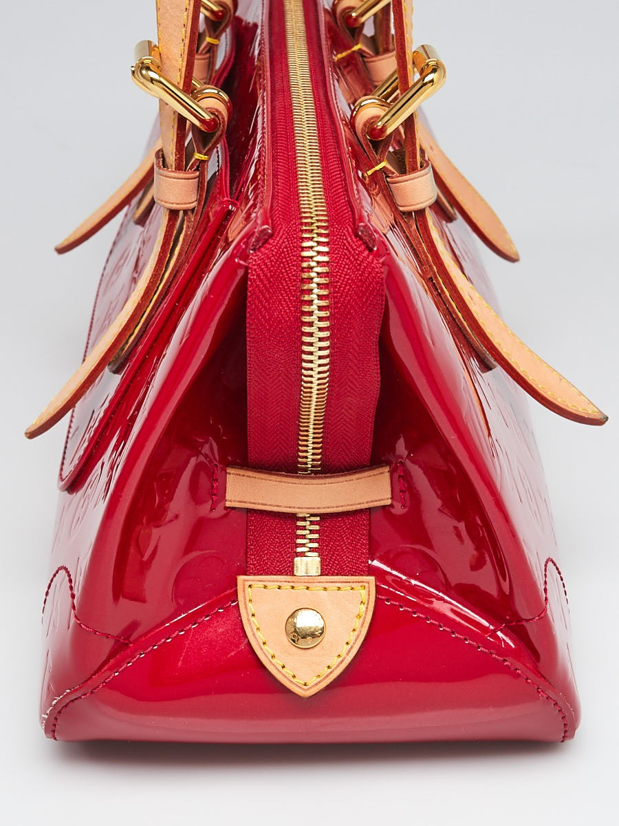 Louis Vuitton Pomme D'Amour Rosewood Monogram Vernis Handbag