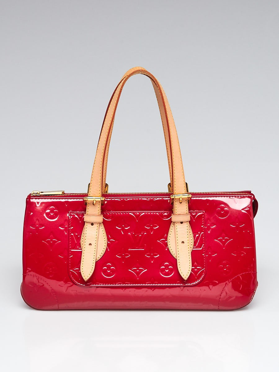 Louis Vuitton Pomme D'Amour Rosewood Monogram Vernis Handbag