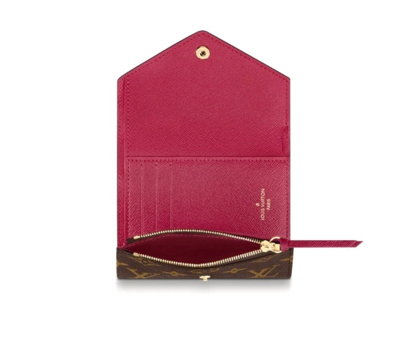 Louis Vuitton FUCHSIA Monogram Wallet Case