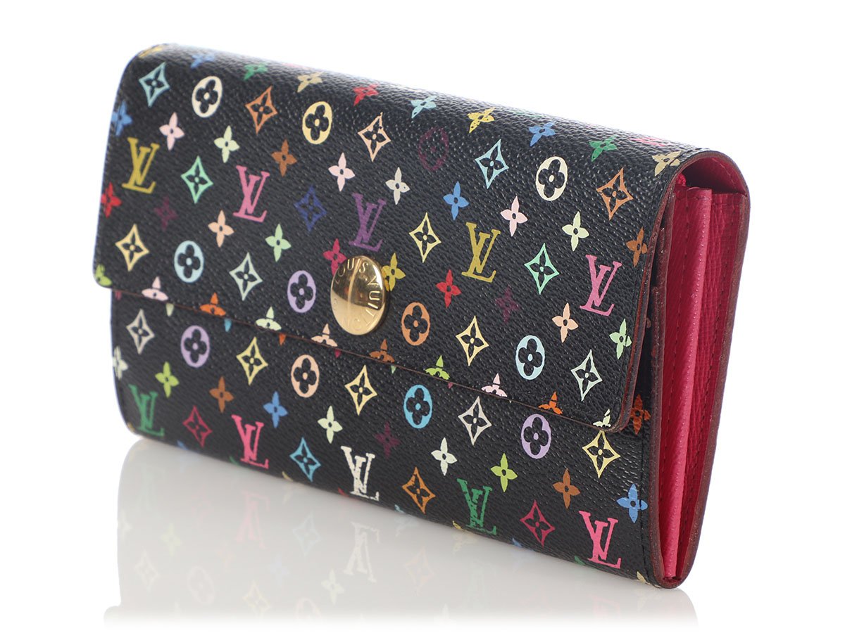 Louis Vuitton Sarah Monogram Multicolor Wallet Case