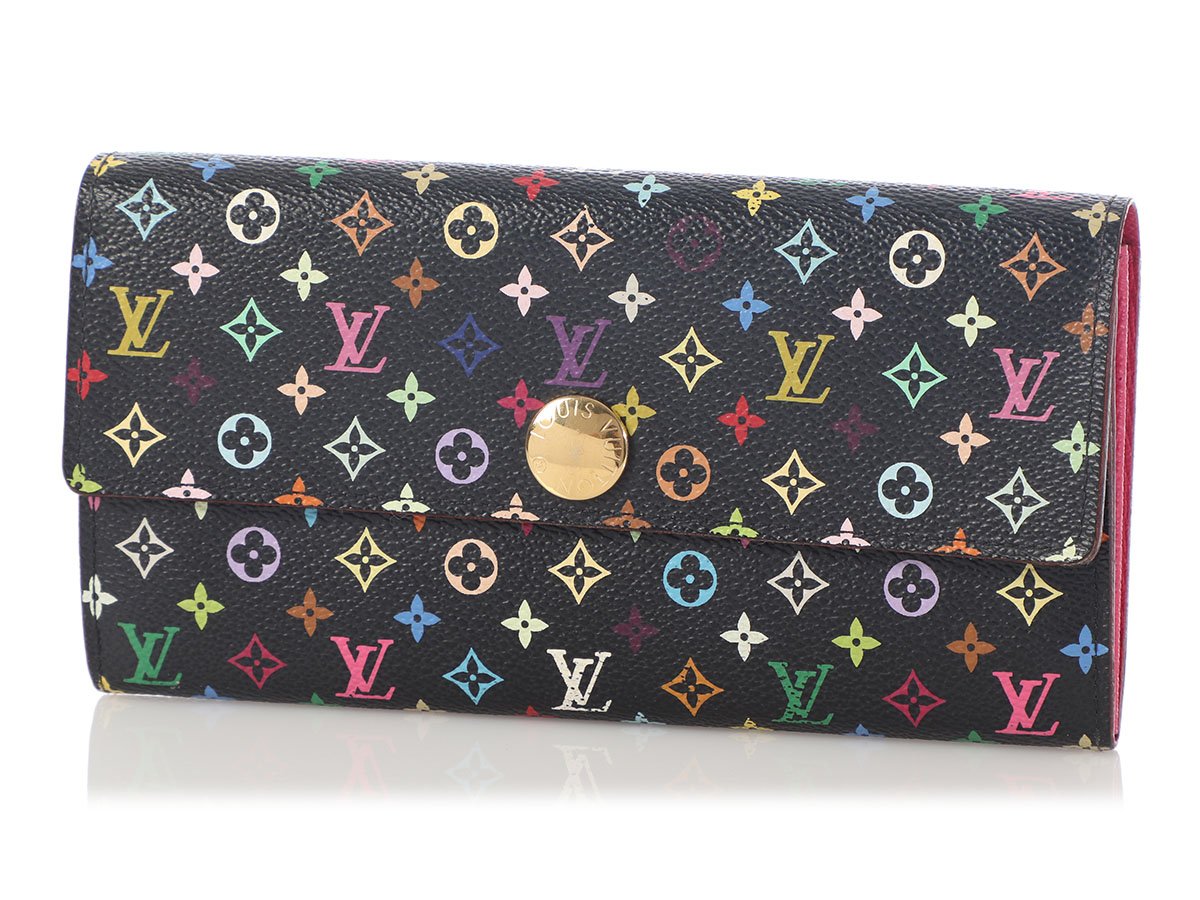 Louis Vuitton Sarah Monogram Multicolor Wallet Case