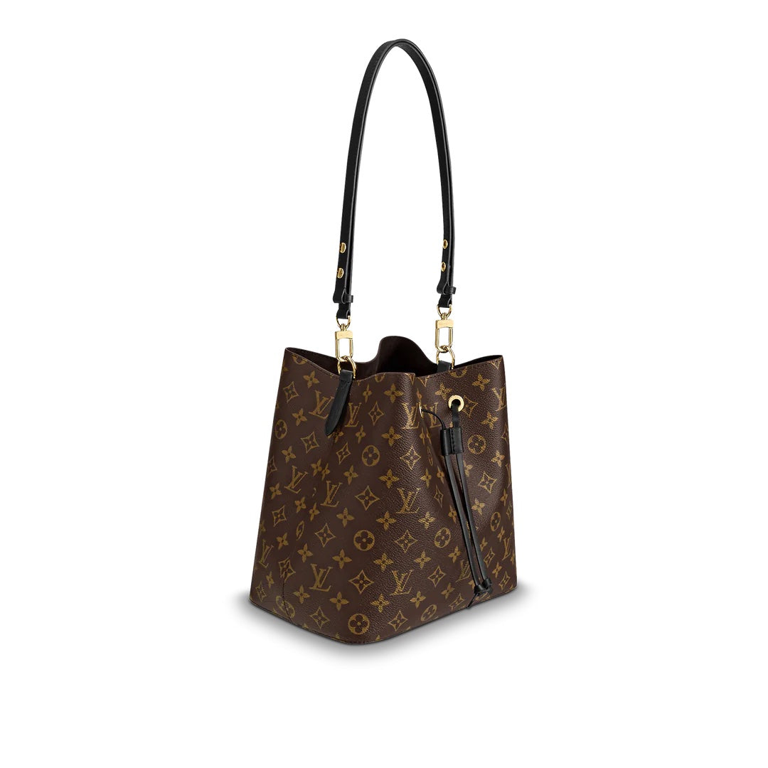 Louis Vuitton NÉONOÉ MM Monogram Black Handbag