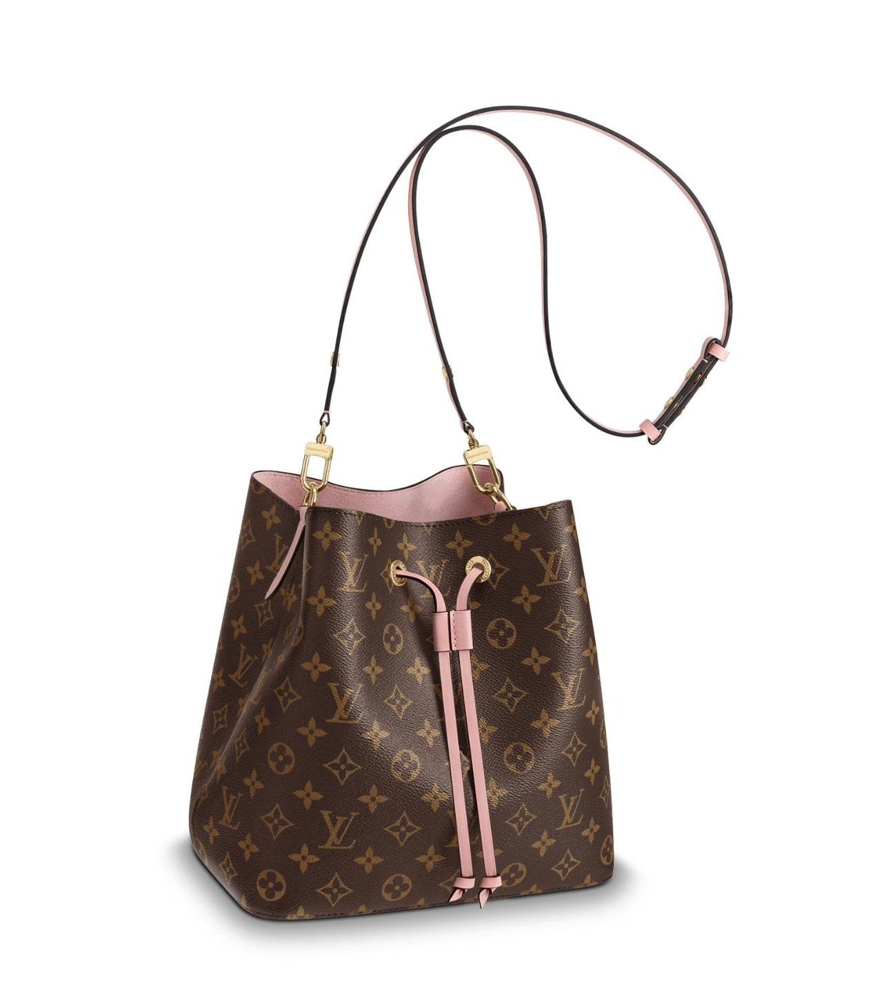 Louis Vuitton NÉONOÉ ROSE POUDRE Monogram Handbag