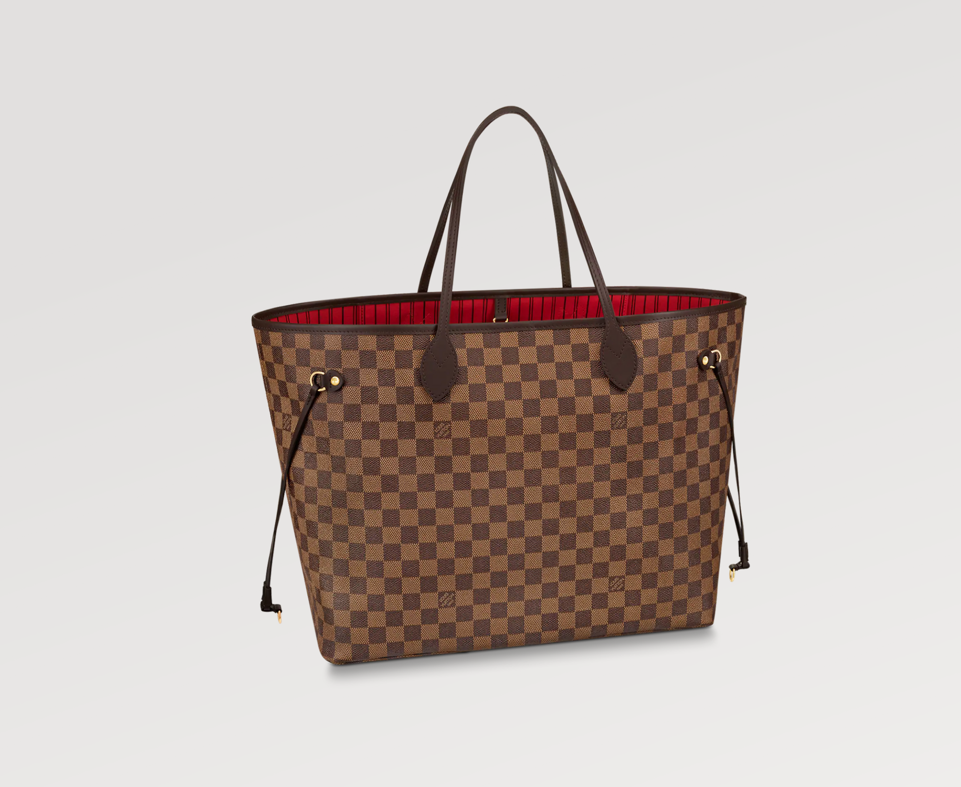 Louis Vuitton GM EBENE Damier Neverfull Tote Bag