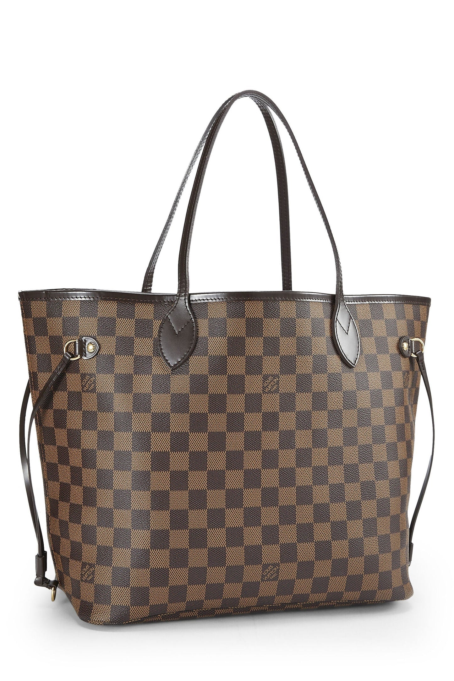 Louis Vuitton Ebene Neverfull MM Damier Tote Bag