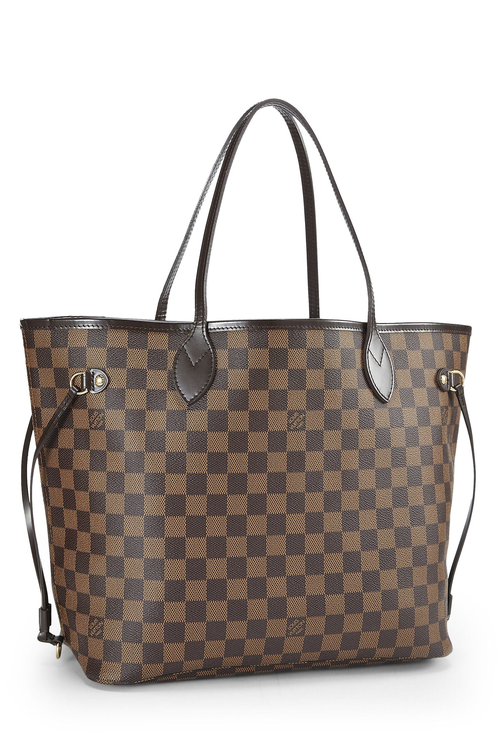 Louis Vuitton Ebene Neverfull MM Damier Tote Bag