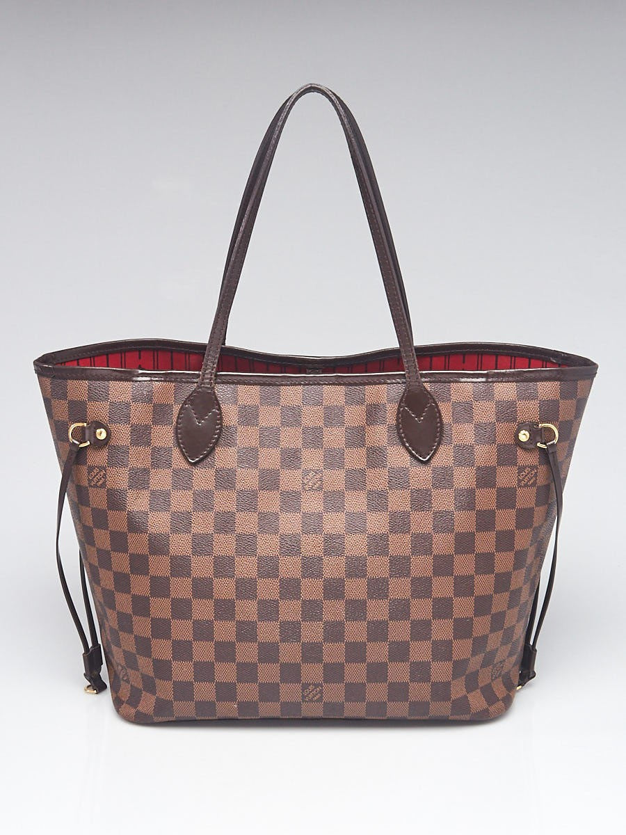 Louis Vuitton Ebene Neverfull MM Damier Tote Bag