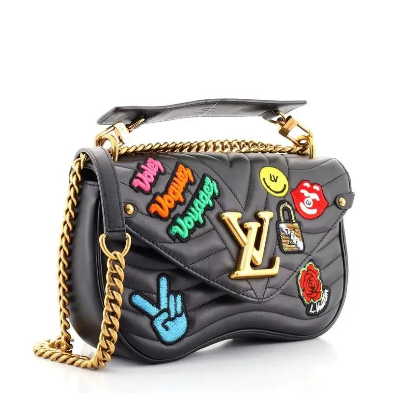 Louis Vuitton NEW WAVE QUILTED PATCHES LIMITED Leather Handbag