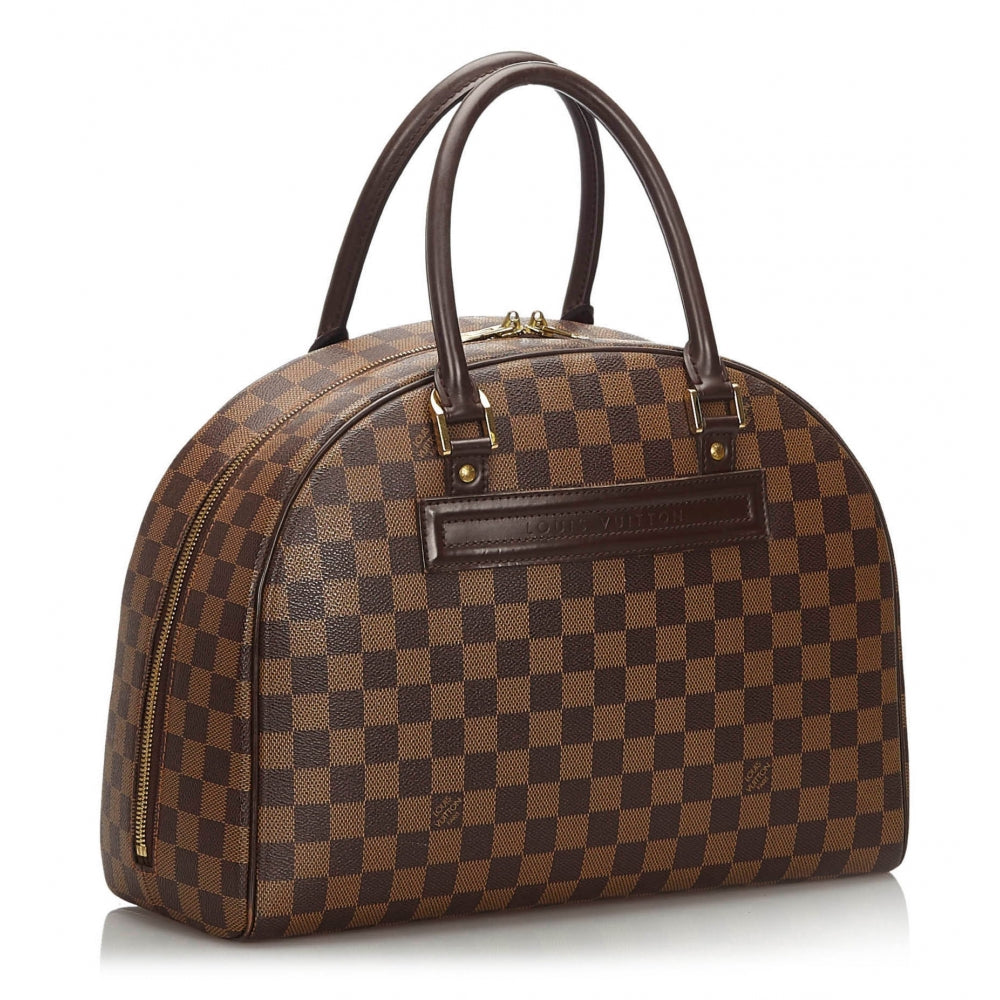 Louis Vuitton Ebene Nolita Satchel Damier Canvas Satchel Bag