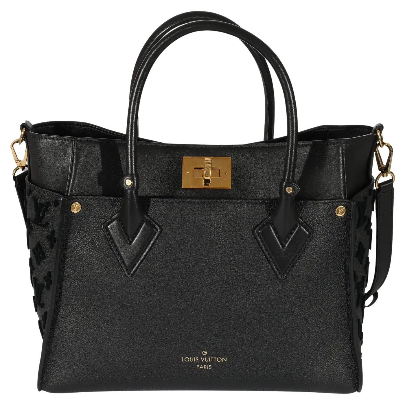 Louis Vuitton ON MY SIDE Monogram Leather Tote Bag