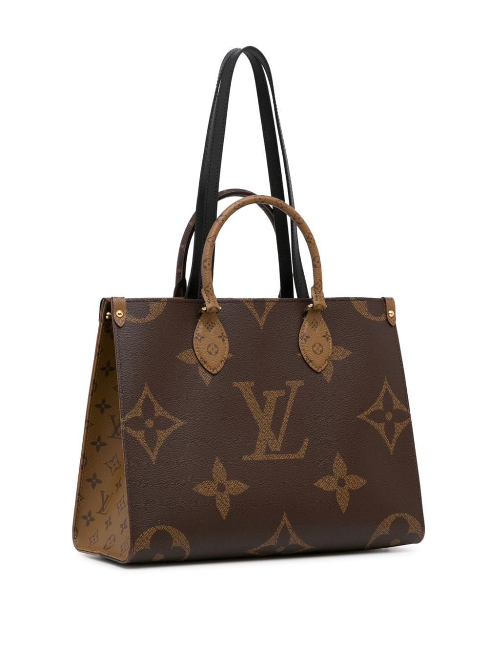 Louis Vuitton GIANT REVERSE ON GO MM Monogram On The Go Tote Bag