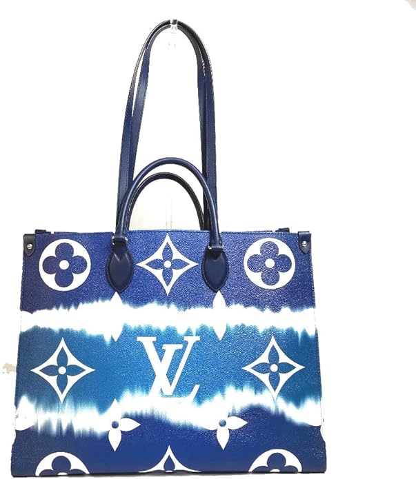 Louis Vuitton GIANT ESCALE "ON GO" GM Monogram On The Go Onthego Tote Bag