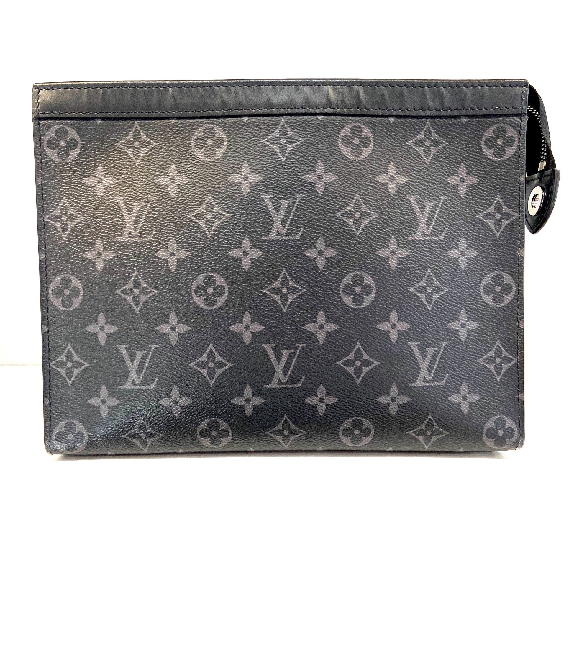 Louis Vuitton ECLIPSE VOYAGE POCHETTE Monogram Clutch Bag