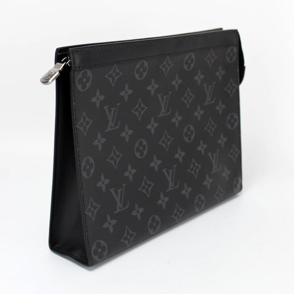 Louis Vuitton ECLIPSE VOYAGE POCHETTE Monogram Clutch Bag