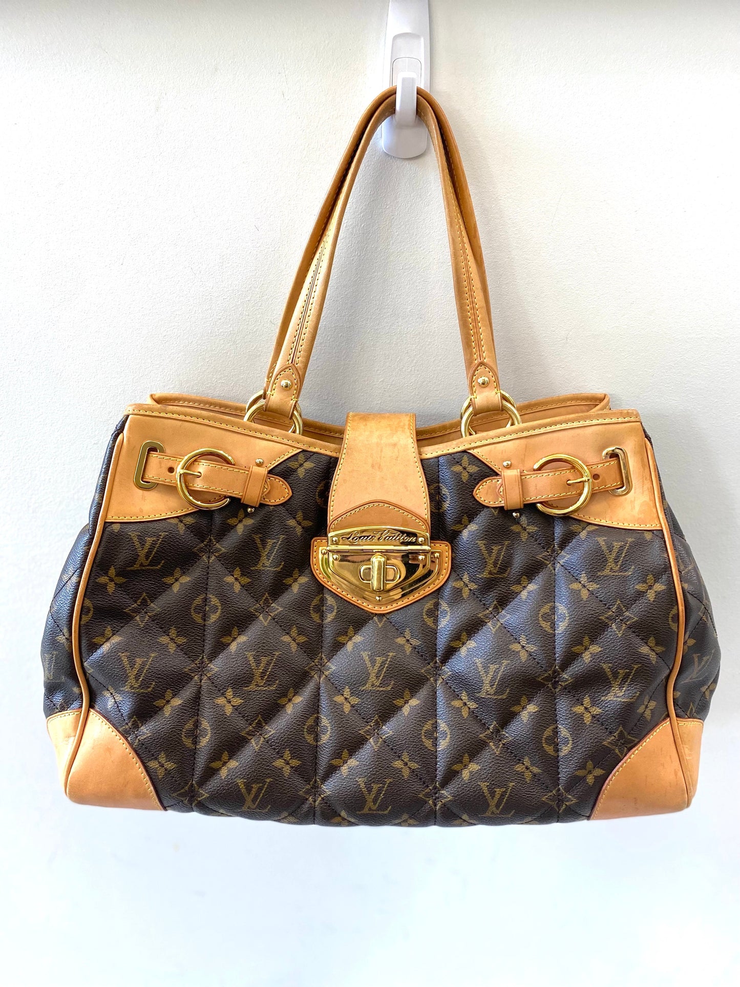 Louis Vuitton QUILTED ETOILE SHOPPER Monogram Canvas Handbag