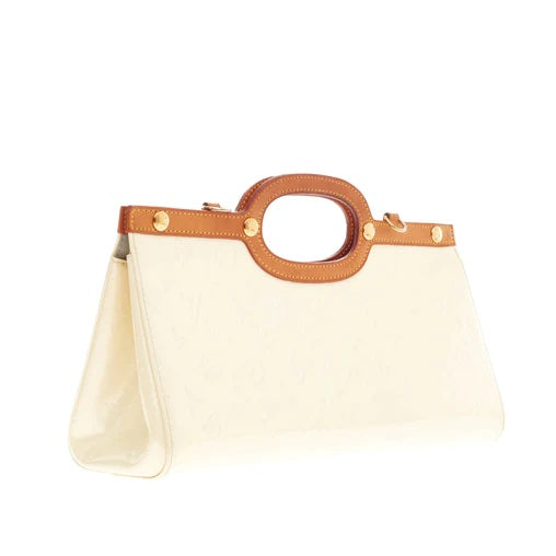 Louis Vuitton ROXBURY DRIVE PERLE Monogram Vernis Handbag